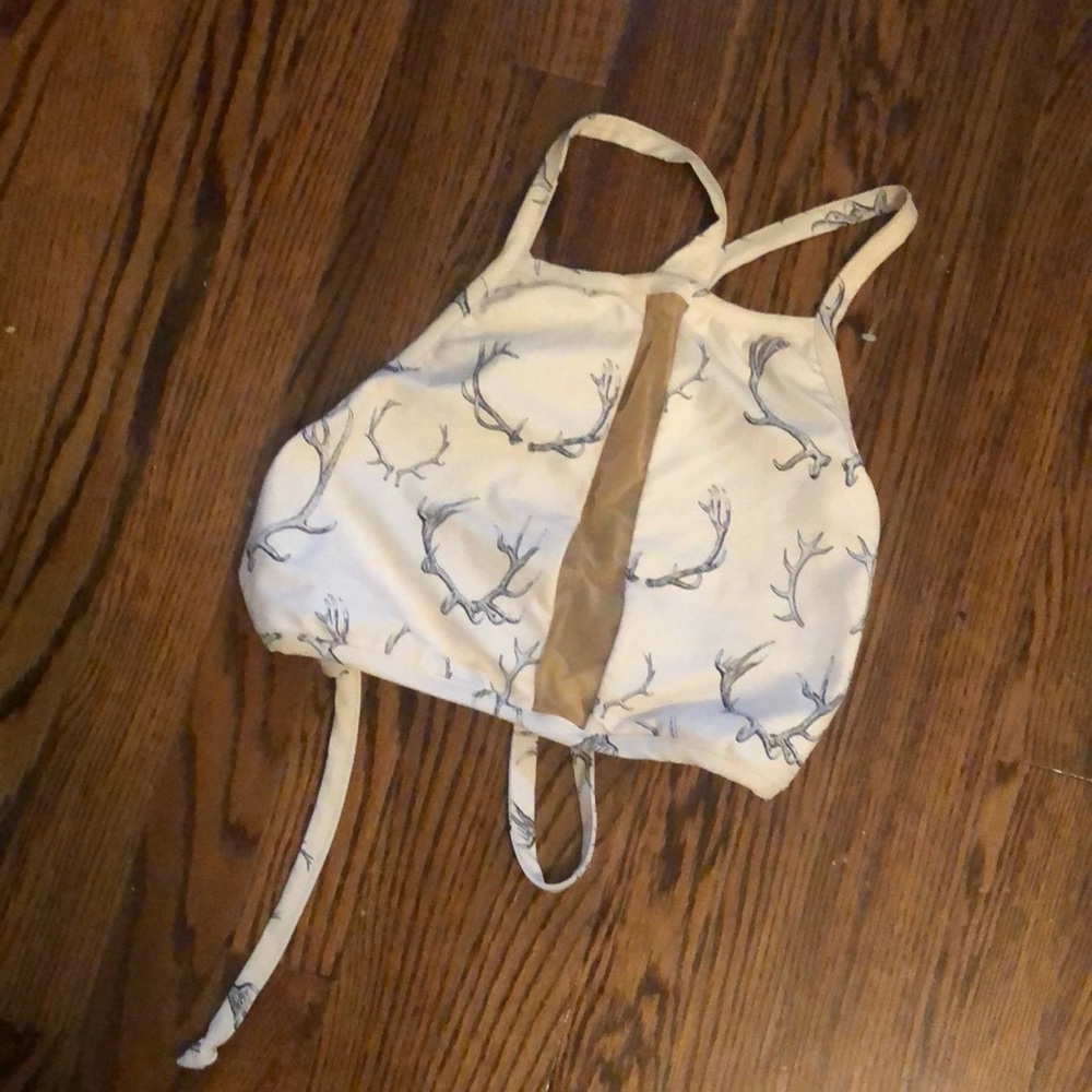 Boys and Arrows swimsuit top